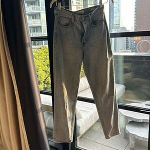 Aritzia wide leg denim